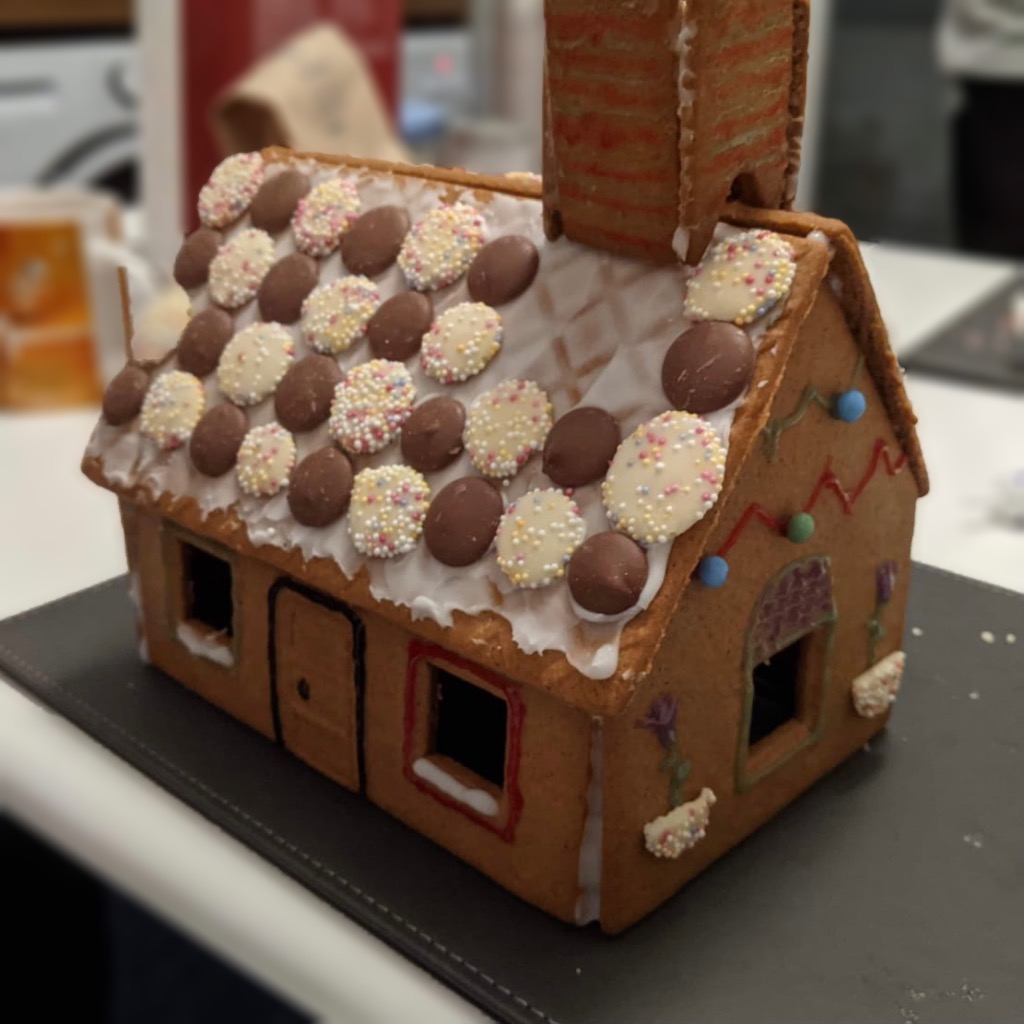 A tasty tradition at our student houses in Exeter Gingerbread Homes